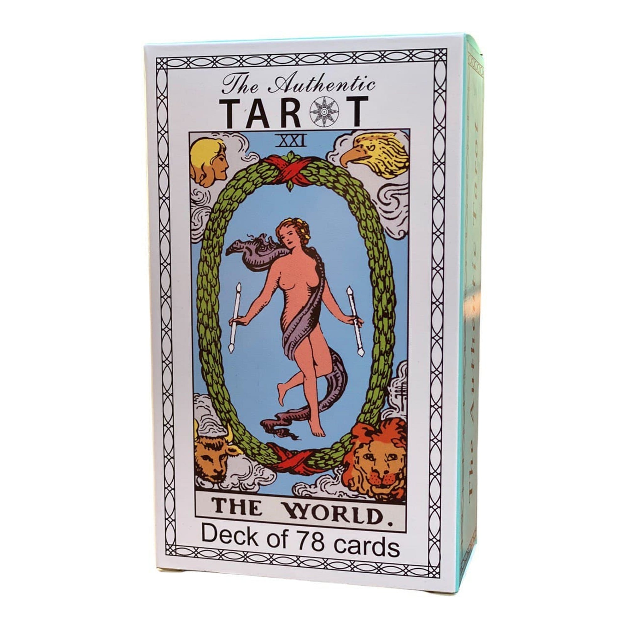 The Authentic Tarot Deck with Guidebook & Premium Linen Carry Bag | Best Classic Card Version for Beginner  & Expert Readers Tarot Alternative Rider Waite Tarot on the Market